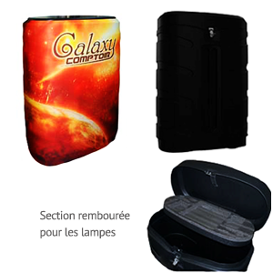 Caisse Galaxy Se Transforme En Comptoir Avec Roulettes
